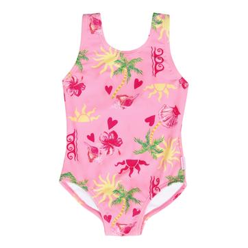 Pink Summer Love Baby One Piece