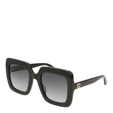 Women's Black/Grey Gucci Sunglasses 53mm