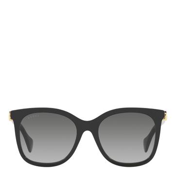 Women's Black/Grey Gucci Sunglasses 55mm