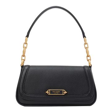 Black Gramercy Small Flap Shoulder Bag