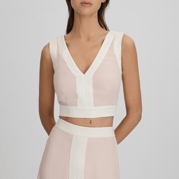 Nude Rosalia Co-Ord Crop Top