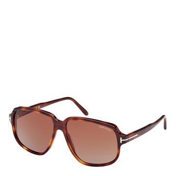 Unisex Brown Tom Ford Sunglasses 59mm