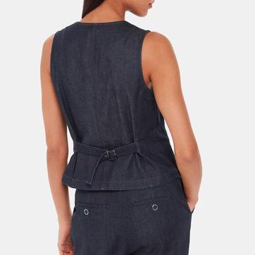 Dark Blue Joanna Denim Waistcoat