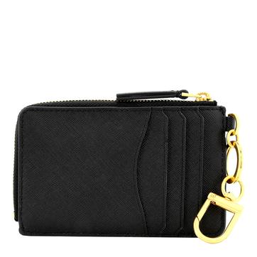 Black Emerson Zip Card Case