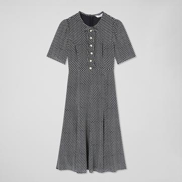 Black/White Montana Dress