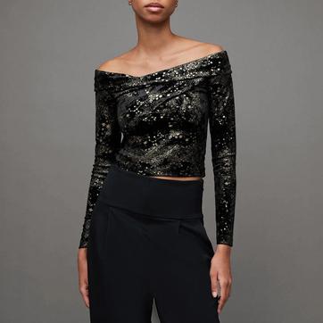 Black Delta Star Top