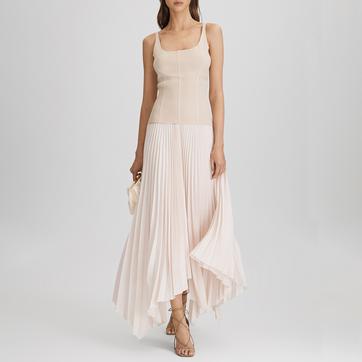 Nude Verity Ribbed Vest