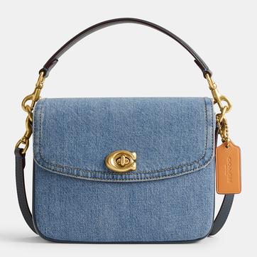 Blue Denim Handbag