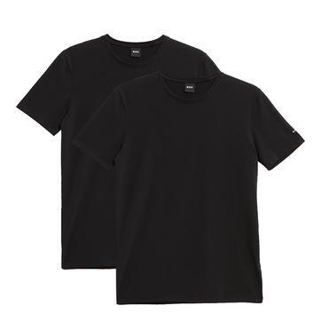 Black 2 Pack Crew Neck T-Shirts
