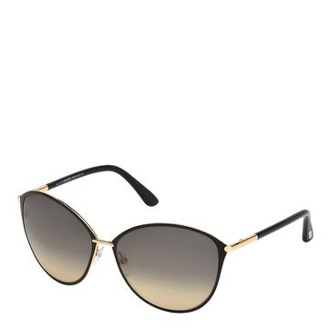 Black Rose Gold Tom Ford Penelope Sunglasses 59mm