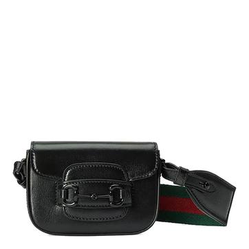 Black Gucci Horsebit 1955 Mini Bag