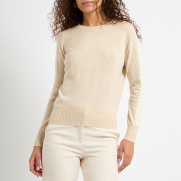 Light Beige Ava Cashmere Blend Jumper