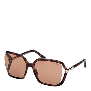 Tom Ford Women's Solange 60mm Dark Havana Sunglasses