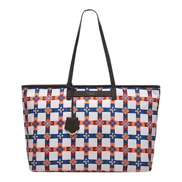 Chalk Finsbury Park Patch Large Ziptop Shoulder Bag