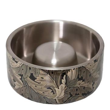 Morris & Co. Double Walled Slow Feeder, Acanthus Print