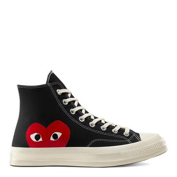 Black Chuck Taylor x CDG 70 High Top Trainers