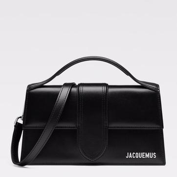 Black Jacquemus The Large Bambino Crossbody Flap Bag