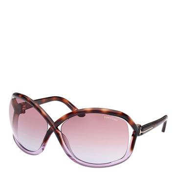 Women's Tom Ford Tom Ford Violet Bettina Sunglasses 68mm