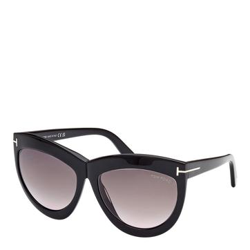 Women's Tom Ford Tom Ford Round Black Sunglasses 59mm