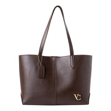Chocolate Brown Tote Bag