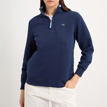 Navy 1/2 Zip Sweatshirt 