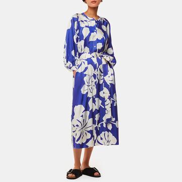 chinese dress ladies Lindsey Dress- Ocean Blue – BuddyLove Clothing Label main image 1