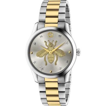 Gucci YA1264131 G-Timeless Bee Motif 38mm Unisex Watch