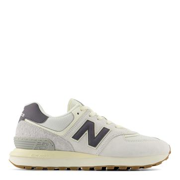 Unisex White/Grey 574 Trainers