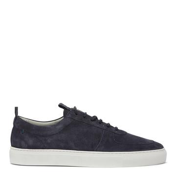 Men's Navy Sneaker 22 Leather Trainers