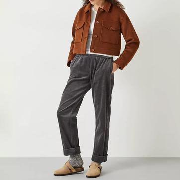 Cream Lisa Cord Joggers 