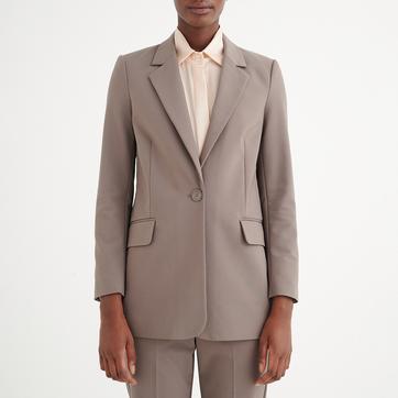 Grey Fitted Blazer
