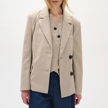 Tan Umali Fitted Blazer