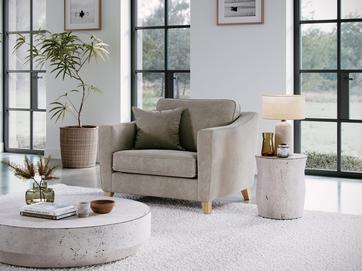 Elton Snuggle Chair City Stone