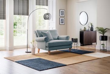 Marylebone Snuggle Chair Faro Denim