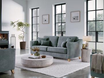 Elton Large Sofa City Denim