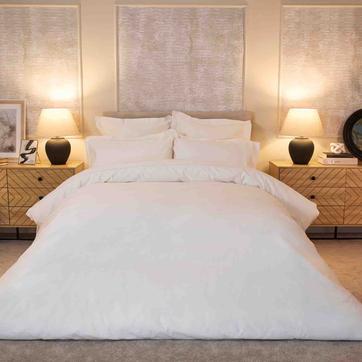 Belledorm 100% Egyptian Cotton 1000TC Duvet Cover Superking,White