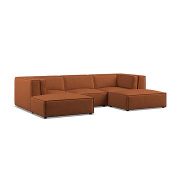 Model One U Shape -Footstool End Loop Terra