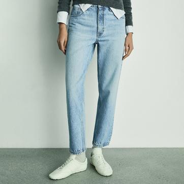 Medium Blue Mom High-Rise Jeans