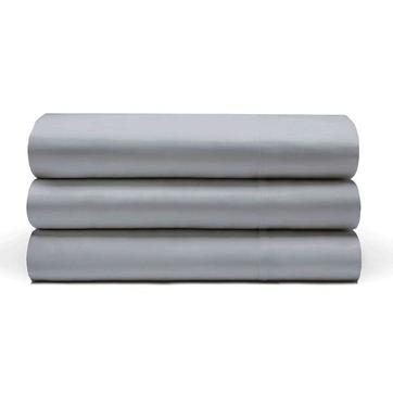 Belledorm Premium Blend 500 Thread Count Flat Sheet,Single Platinum