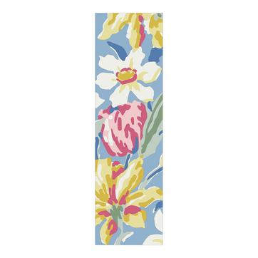 China Blue Laura Ashley Tulips Rug 082208, 67x230