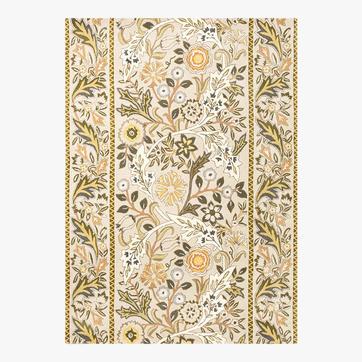 Mustard/Linen Morris & Co. Wilhelmina Runner 127401, 67x230