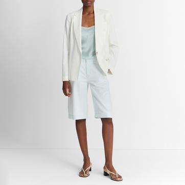 White Single Breasted Blazer