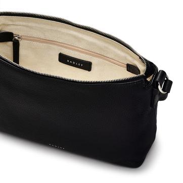Black Bella Radley Small Ziptop Crossbody 