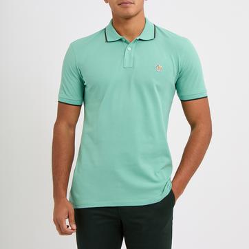 Green Short Sleeve Cotton Polo Shirt