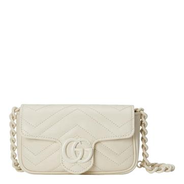 White Gucci GG Marmont 2.0 Belt Bag