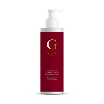 Gold Serums Foaming Mousse Cleanser with Hyaluronic Acid 200ml