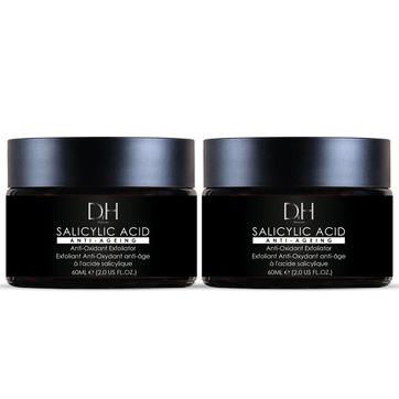 Dr H Salicylic Acid Anti-Ageing Exfoliator 60ml x 2 Duo Pack