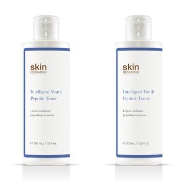 Skin Research Youth Peptide Toner 200ml x 2 Duo Pack