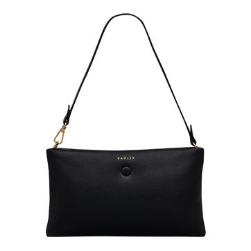 Black Mallow Street Large Ziptop Wristlet