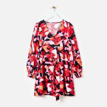 Pink Augie Print Mini Dress